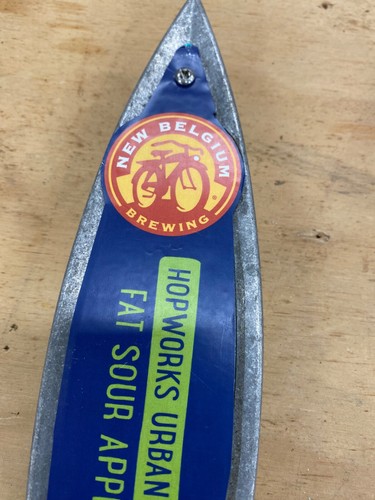 New Belgium fat tire fat sour apple rare beer Tap Handle - Picture 7 of 10