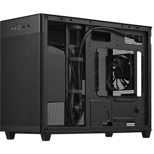 ASUS Prime AP201 33-liter MicroATX Case, Sizeable Cable-Management, BLACK Power - Picture 2 of 4