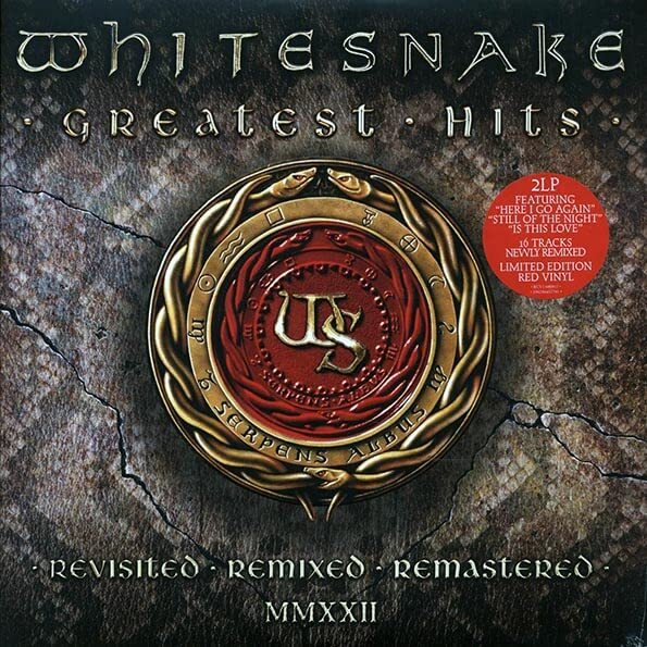 Whitesnake Greatest Hits - Revisited Remixed Remastered MMXXII - Red  (Vinyl LP)