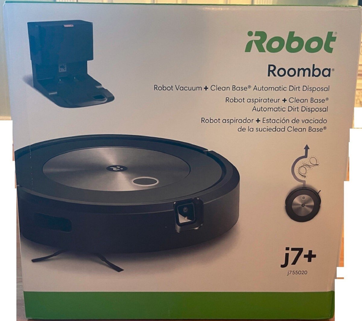 iRobot Roomba Combo j7+ Self-Emptying Robot Vacuum & Mop