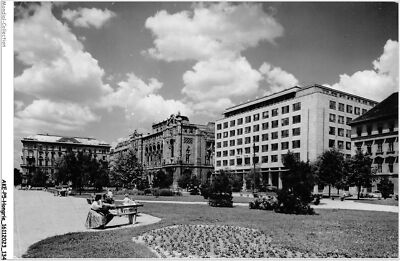 AKEP5-0417-HUNGARY - BUDAPEST - square beam