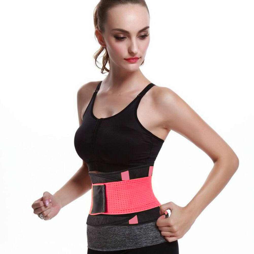 Plus Size Fitness Postpartum Waist Belt Slimming Shapewear (Rose Red L) Hot eBay