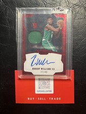 2018-19 Dominion Robert Williams III RPA /49 Auto On Card Patch RC Celtics