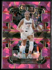 2024 Panini Select WNBA #55 Haley Jones Pink Ice Prizms