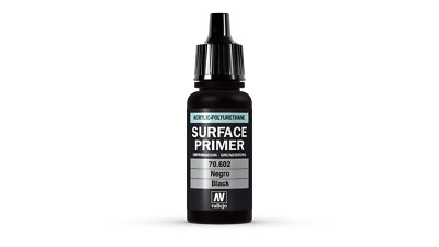 (538,24 /1l) Vallejo Primer Black 17ml  70.602