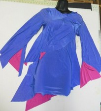 Praise Top 2 color splt Bell Long Sleeve Liturgical PraiseWear Adult/Child Sizes