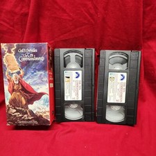 The Ten Commandments VHS 1998 Yul Brynner Anne Baxter Charlton Heston