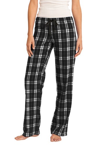District DT2800 Women's Juniors Flannel Plaid Pant - Picture 4 of 14