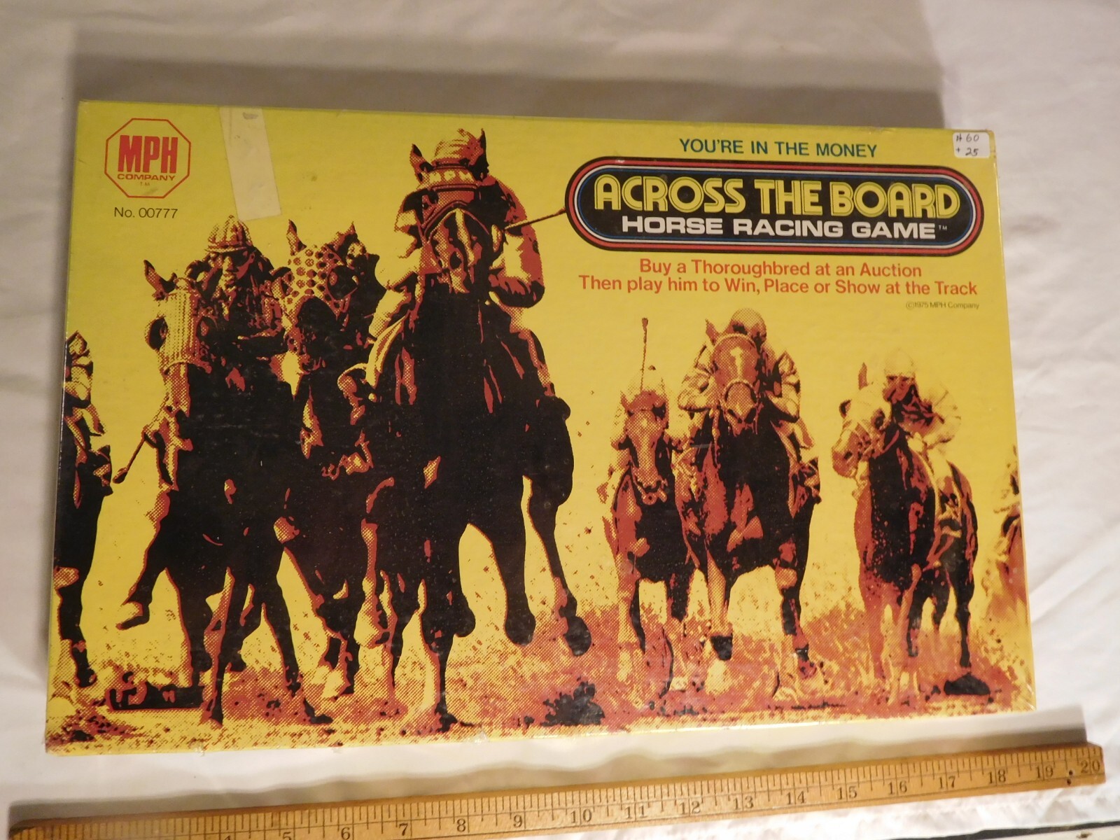 Vintage Across the Board Horse Racing Game ~ Sealed w/ Instructions | eBay