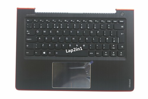 New for Lenovo IdeaPad 510S-14IKB 510S-14ISK Palmrest Cover UK Keyboard Touchpad - Picture 1 of 6