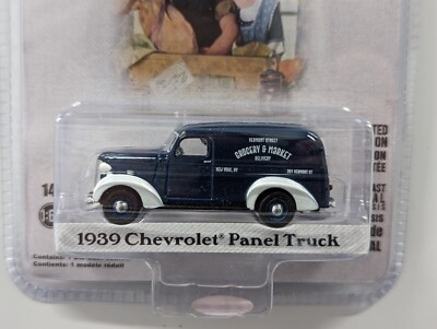 1939 Chevrolet Panel Truck- Greenlight Norman Rockwell Series 5 - Blue