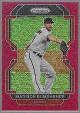 2022 Panini Prizm Madison Bumgarner 141 Tier II Red Mojo Prizm /149 Diamondbacks