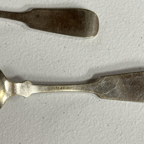 Set Of Antique Silverplate Spoons American Hall and Elton - Picture 9 of 12