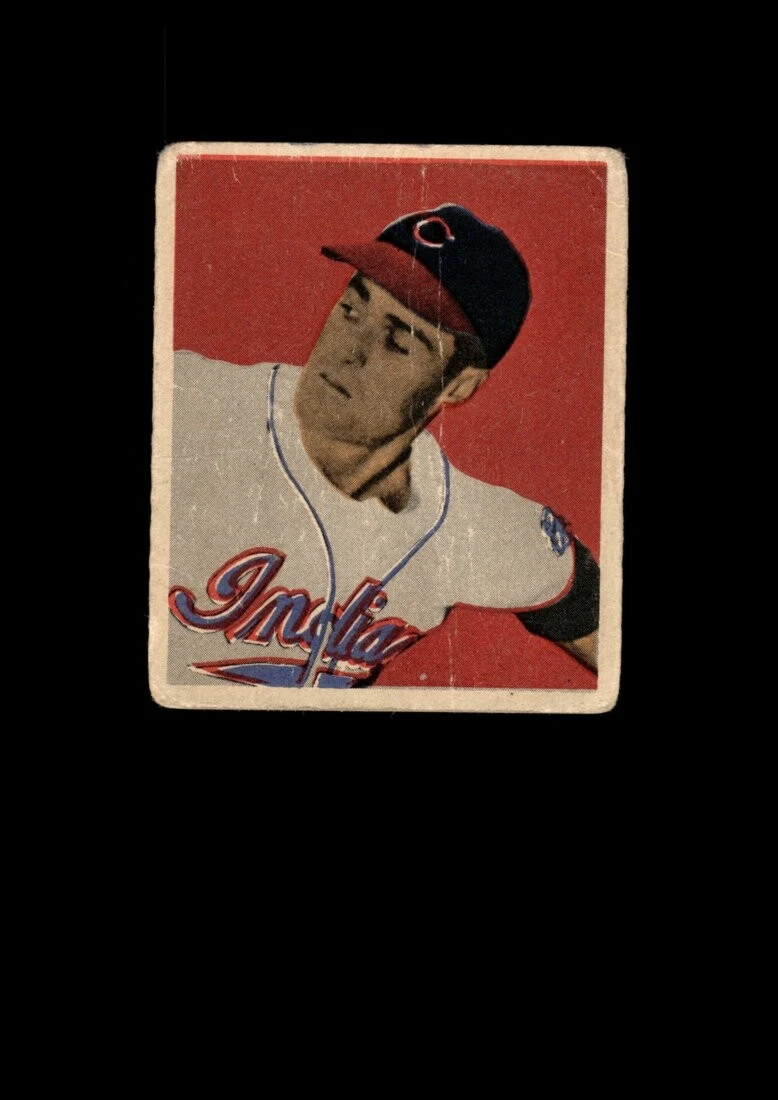 1949 Bowman Set-Break # 57 Gene Bearden LOW GRADE (crease) *GMCARDS*