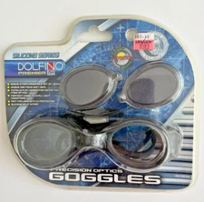 Dolfino Anti-Fog Swim Goggles, Premier Dive Gear Silicone - New & Sealed