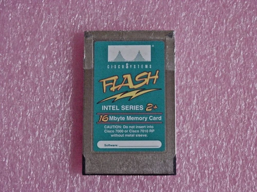 Cisco 12000 Series 16MB LINEAR PCMCIA Flash card