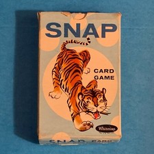 Vintage 1960's Snap Card Game - Whitman Publishing Company - No. 4111