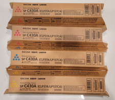 Genuine Ricoh Savin Lanier SP C430A CMY Set 821106 821107 821108 NO BLACK 