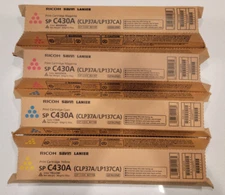 Genuine Ricoh Savin Lanier SP C430A CMY Set 821106 821107 821108 (NO BLACK)