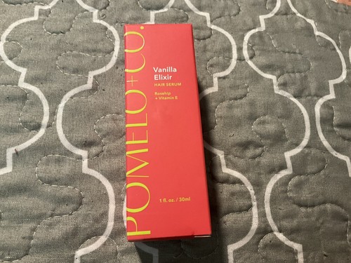 Pomelo + Co Vanilla Elixir Hair Serum, 1 oz New Full Size Rosehip Vitamin E