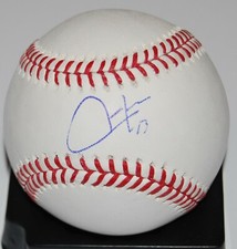 ALFONSO RIVAS signed (OAKLAND ATHLETICS A'S) OML Major league baseball W/COA ALFONSO RIVAS signed (OAKLAND ATHLETICS A'S) OML Major league baseball W/COA