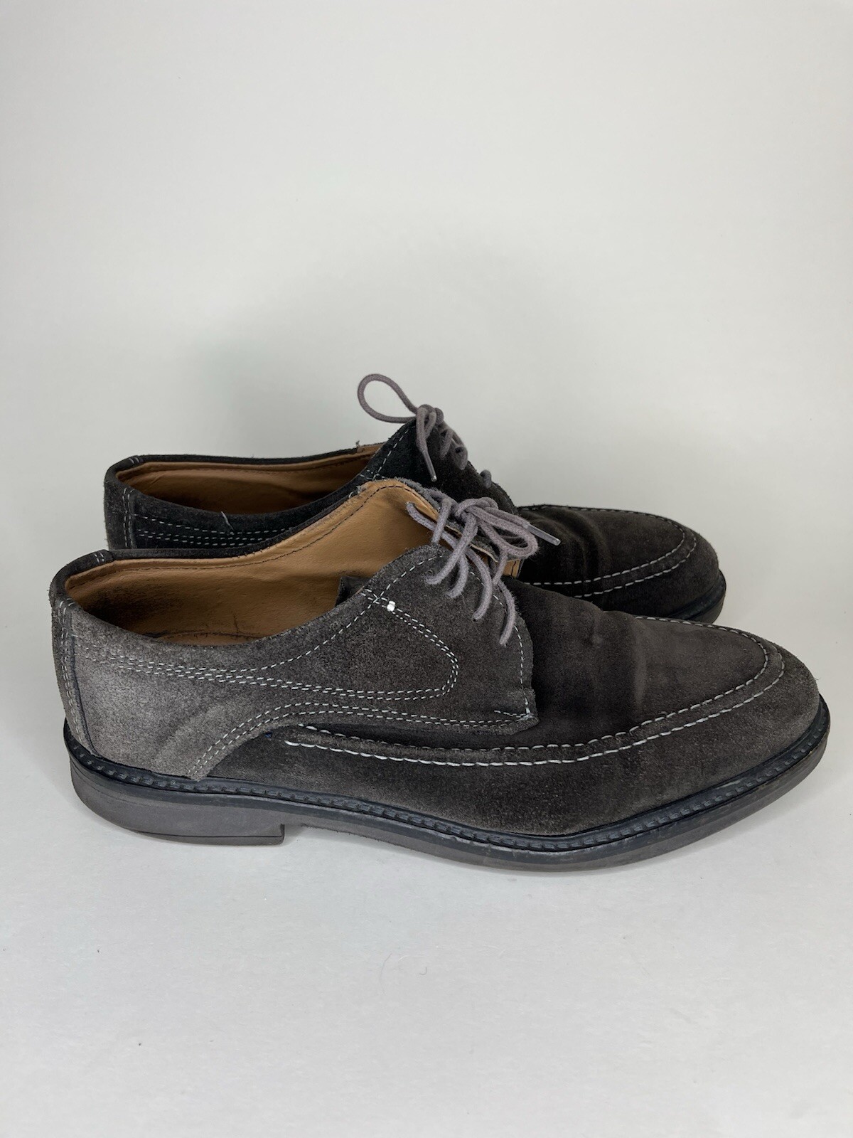 SAOLA Scarpe John Bakery Oxford stringate scarpe eleganti casual da uomo taglia 42 US 9 grigio scamosciato