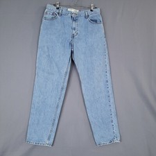 Levi's 550 Women's Denim Pants Classic Tapered Relaxed Fit High Rise Size 14M