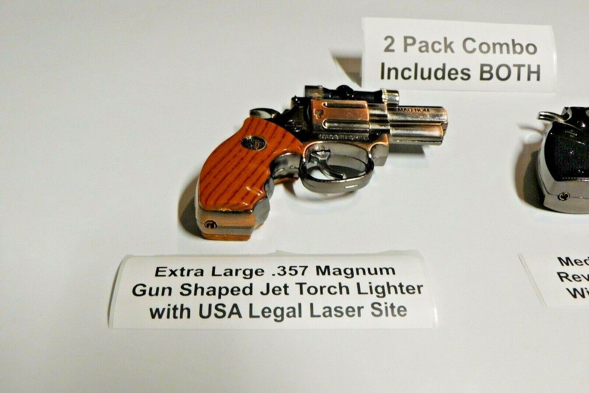 ⑅ᗩᒪIᑕᕮ⑅ Combo Extra Large .357 Magnum and Medium Size Gun Shape Jet