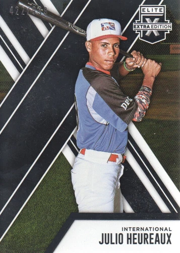 2017 Elite Extra Edition Baseball #163 Julio Heureaux 422/999 International