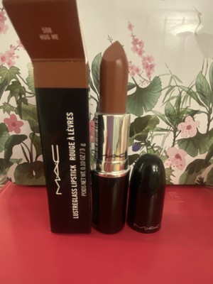 Mac Lustreglass Lipstick 508 HUG ME 3g BRAND NEW WITH BOX | eBay UK