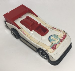 Vintage Tonka 6 Friction Push Button Race Car White Red 1 Tested Works Ebay