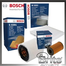FOR SKODA FABIA MK2 1.6 TDI SERVICE KIT BOSCH AIR OIL CABIN FILTERS (2010-2014)