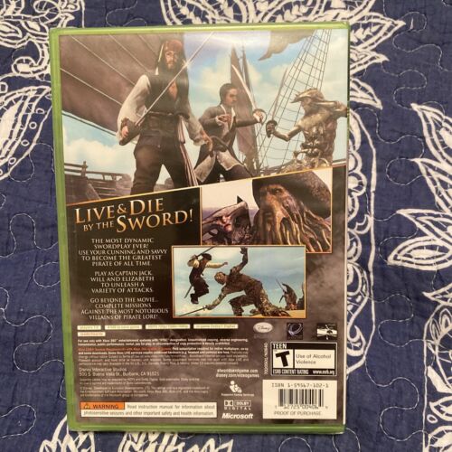 XBox 360 Live Disney Pirates of the Caribbean At Worlds End New Factory Sealed - Picture 2 of 2