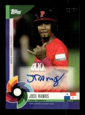 2023 Topps World Baseball Classic Global Stars Autographs #JRC Jose Ramos 22/50