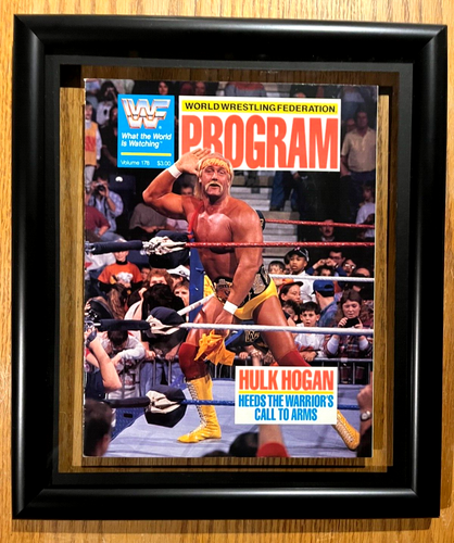 Aimant Frigo WWF / WWE – Hommage Au Catch Avec Hulk Hogan – Pour Fans De Wrestling