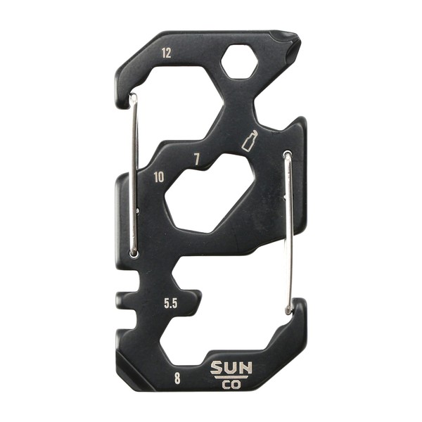 Sun Co. Toolbox Edelstahl-Multitool Mit Karabiner-image