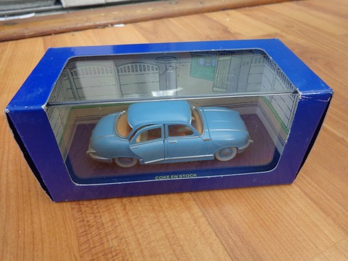 Atlas 1/43 Echelle - Tintin le Rouge Mer Requin Panhard Taxi Voiture Miniature - Photo 1/2