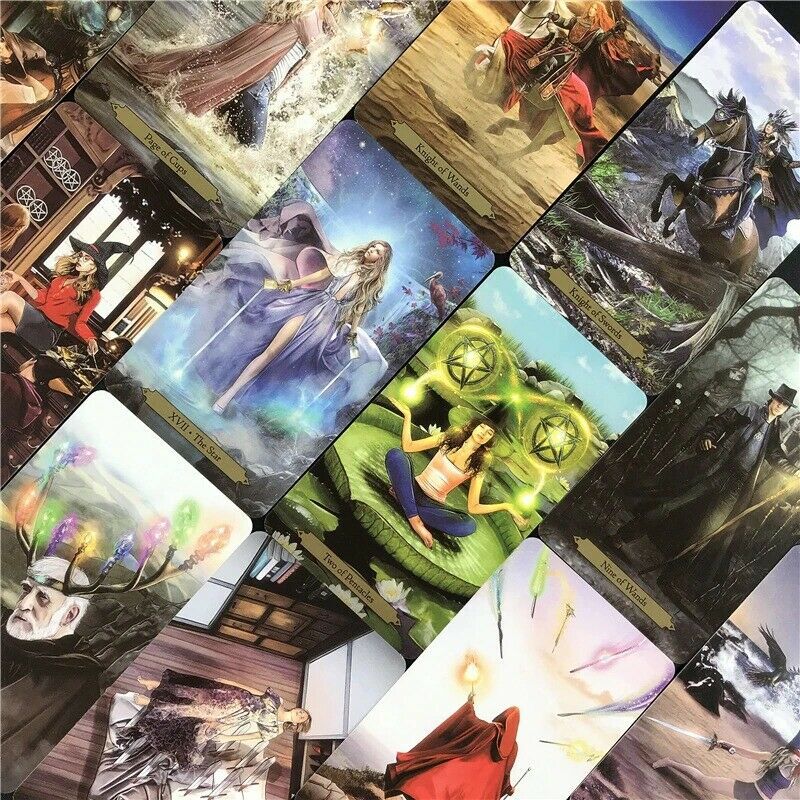 New Wizards Tarot Card Deck Based Deck English Version Playing