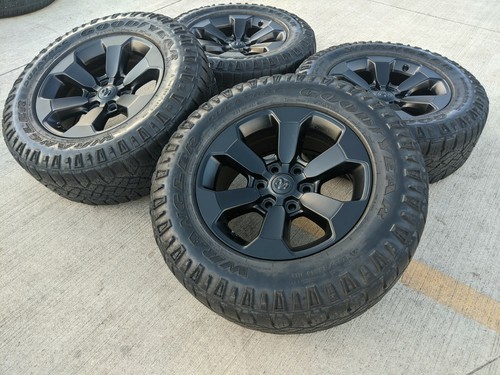 18 Dodge Ram 1500 Rebel Black Oem Wheels Rims Duratrac 19 21 22 2671 Ebay