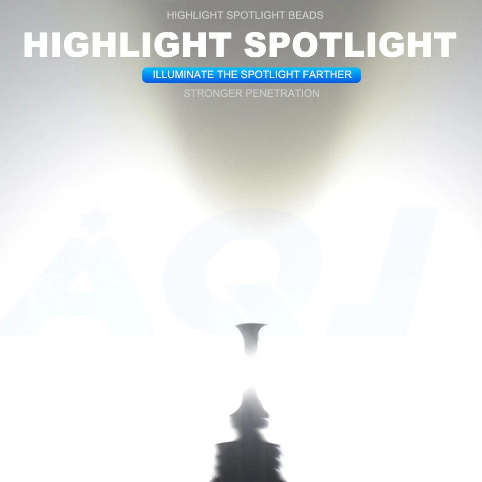 For Mazda B3000 B4000 2000-2008 WHITE LED Headlight High/Low Fog Light Bulbs Foto 4 de 4