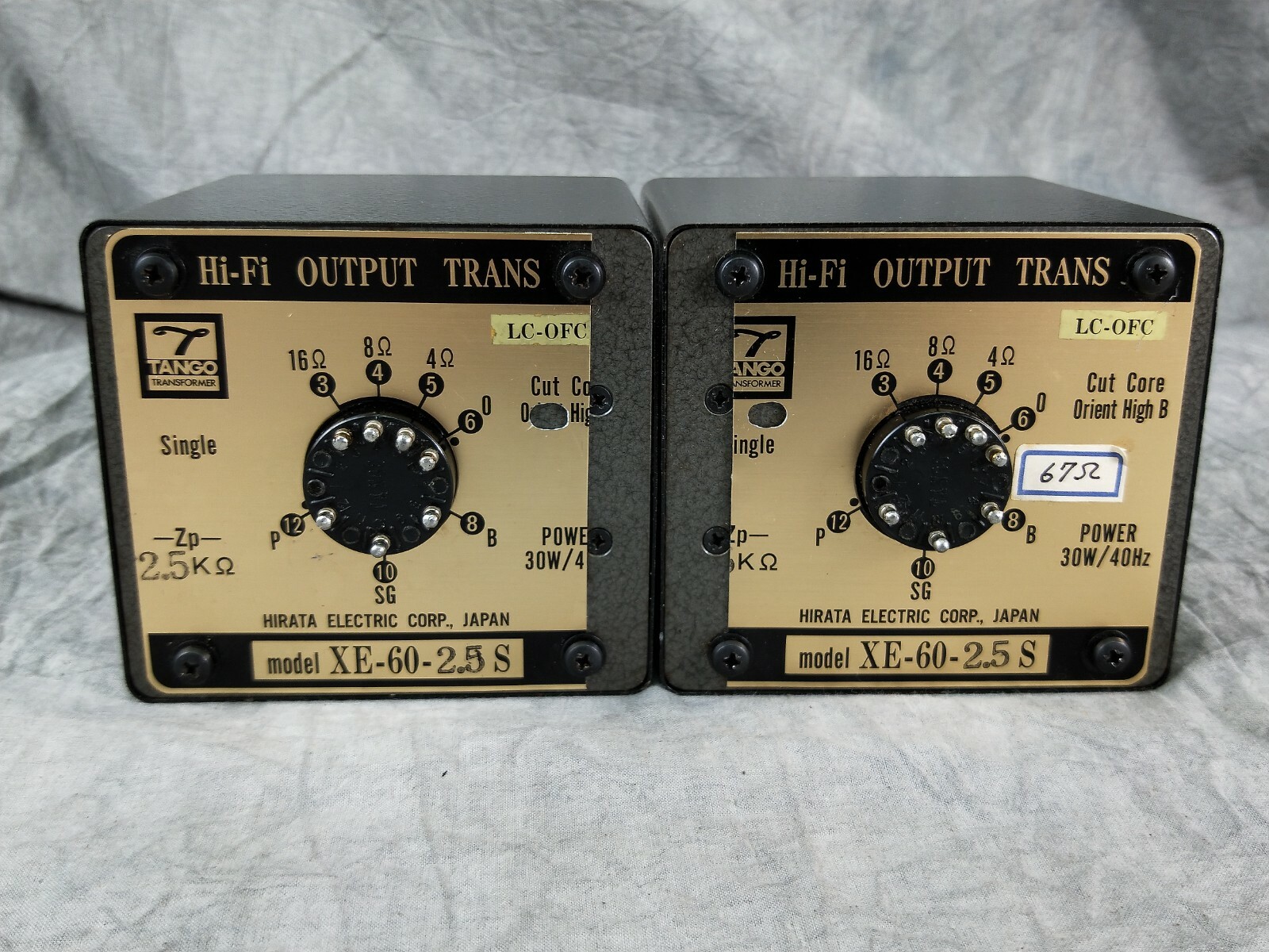 TANGO タンゴ XE-60-10 SNF Hi-Fi アウトプット/出力トランス 1