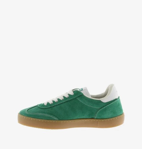 Victoria - Women Berlin Ciclista Split Leather Retro Verde NEW IN BOX - Picture 3 of 5