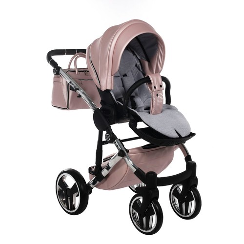 JUNAMA FLUO V2 PRAM STROLLER 2in1 3in1 ISOFIX CARRYCOT + PUSHCHAIR + CAR SEAT - Picture 76 of 82