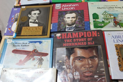 Huge Lot 39 Children Biography Books Presidents Black History Elementary Picture - Picture 4 of 10
