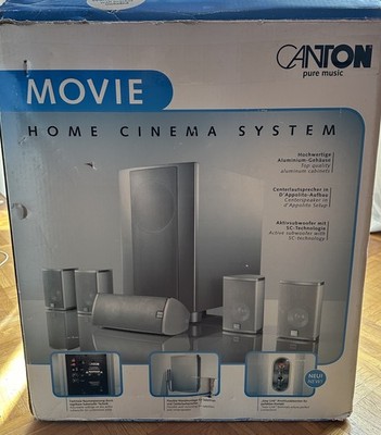 Canton Movie CD 102, Heimkinosystem, 5.1 mit Aktiv-Subwoofer, TOP-Zustand!