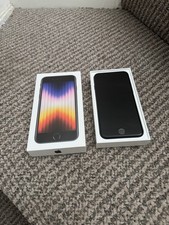 Apple iPhone SE 2022 3rd Gen 128GB Unlocked Smartphone Midnight Black