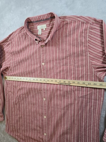 The Territory Ahead Shirt Mens XXL 2XL Red Striped Button Down Pocket - Imagen 6 de 9