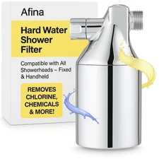 Shower Filter | Works with Handheld & Fixed Showerhead | Hard Water Filter fo...