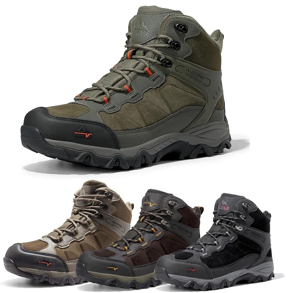 US Men's Waterproof Hiking Boots Non-slip Trekking Climbing Boots WIDE SIZE
Opens in a new window or