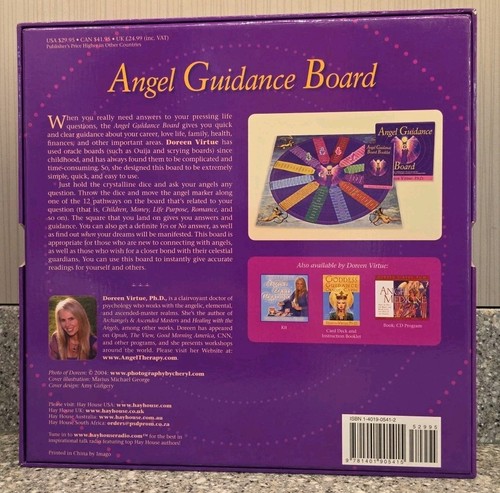 Angel Guidance Board Doreen Virtue Tarocchi 2004 Casa di Fieno Completo - Foto 2 di 10
